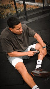 Sharper Image Powerboost Pro+ massagepistol, 6 munstycken