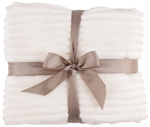 Fleecepledd Stripes, 130 x 170 cm