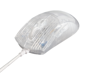 Deltaco DM330 Läpinäkyvä pelihiiri, RGB-valaistus