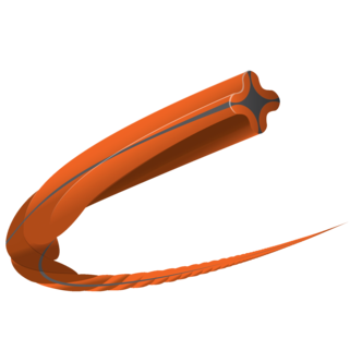 Husqvarna trimmertråd Whisper Twist, 5 tråder x 5 meter