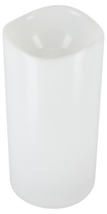 Blockljus LED med timer utomhus, vitt, Northlight