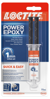 Lim Loctite Power Epoxy 1 min, 11 ml