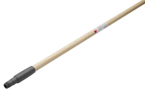 Jordan kosteskaft i tre med gjenger, 155 cm