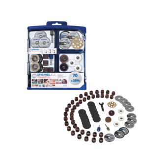 Dremel SC725 tilbehørsett universal 70 deler