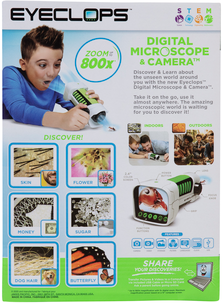 Digitalt mikroskop med kamera EyeClops, 4+