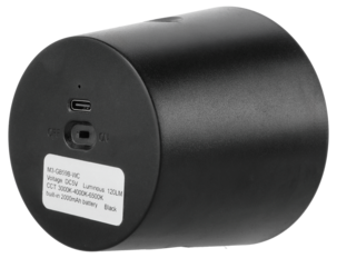 Laddningsbar vägglampa med klämma och magnetfäste