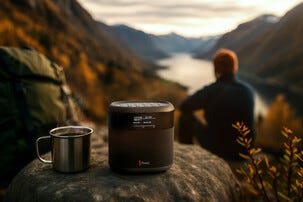 Pinell Compact+ DAB og FM-radio med Bluetooth, bærbar