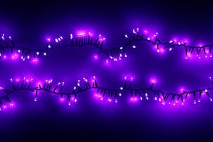 Valoketju 250 LED-valoa, 2,5 m, sisä- ja ulkokäyttöön