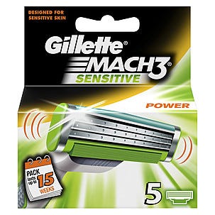 Gillette Mach3 Sensitive Power barberblad