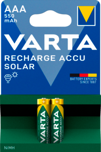 Laddningsbart batteri AAA/HR03 550 mAh VARTA Solar