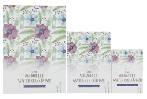 Akvarellilehtiö Sense