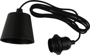 Lampunpidike E27 johto ja kattokupu