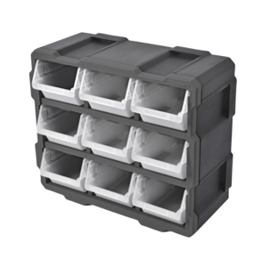 Säilytyslokerikko Cocraft FSS, 9 laatikkoa