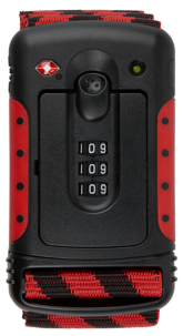 Yhdistelmälukollinen laukkuhihna TSA