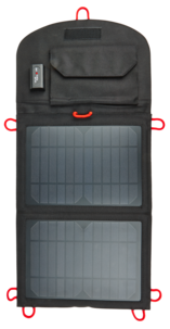 Solcellelader med USB 10 W, Exibel