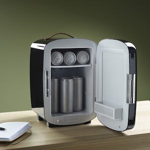 Minikyl svart 8,5 liter 12 V/230 V, bärbar