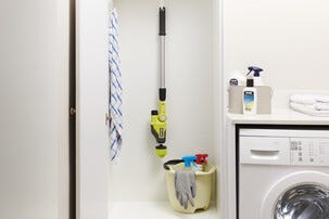 Ryobi RTS4-120G elektrisk rengjøringsbørste, teleskop, 4 V