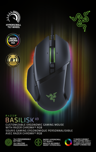 Razer Basilisk V3 gamingmus