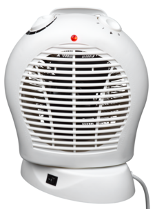 Svepande värmefläkt