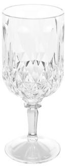 Vinglass i plast 24 cl, 4-pakning