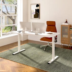 Sähköpöytä muistitoiminnolla 120x60 cm