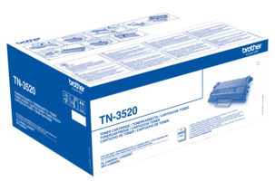 Brother TN-3520 tonerkassett, svart