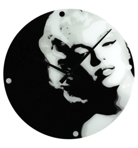 Väggklocka Marilyn Monroe