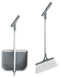 Vikbart sopset med teleskopskaft Smart Microfiber