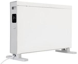 Sähköpatteri, siirrettävä, 2000 W, valkoinen