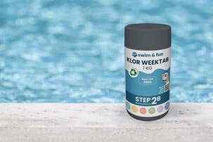 Swim & Fun Klor WeekTab klortabletter basseng 200 g, 1 kg