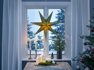 Julstjärna papp 70 cm, Northlight