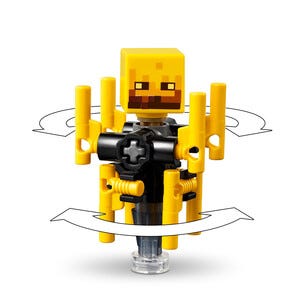 LEGO Minecraft Hornan laavataistelu 21266, yli 6-vuotiaille