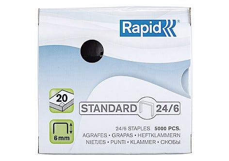 Rapid 24/6 hefteklammer