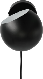 Northlight Isak svart vägglampa, inomhus