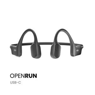 Shokz OpenRun USB-C open-ear, bone conduction hörlurar
