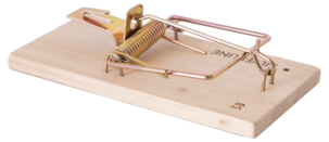 Silverline Battler M4 musefelle i tre, 4-pakning