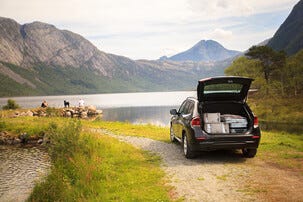 Vakuumpåse med förvaringslåda, stapelbar