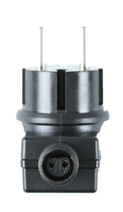 Batterieliminator till solcellsslinga