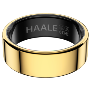 Haale 2 smartring, vanntett, gull