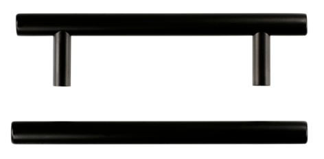 Handtag, svartlackerat