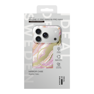 Ideal of Sweden Agate Halo iPhone 18 Pro Max / iPhone 17 Pro Max mobilskal, rosa