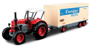 Traktori ja perävaunu