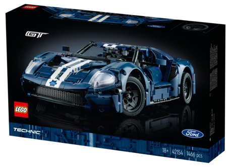 LEGO Technic 2022 Ford GT racerbil 42154, fra 18 år