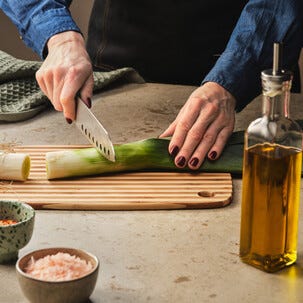 Skjærefjøl bambus, 30 x 22,6 x 0,8 cm