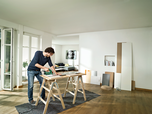 Bosch PKS 16 multisag med tilbehør, 400 W