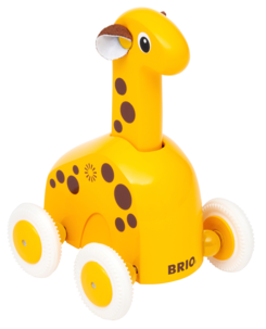 Brio giraff Push & Go, från 1 år
