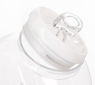 Oppbevaringsbokser i plast, 3 liter