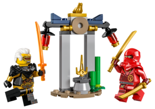 LEGO Ninjago Kai och Raptons tempelstrid 30650, från 6 år