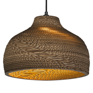 Osram Cardboard Hat taklampa E27 brun 36 cm
