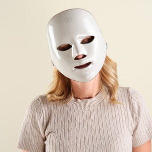 Capere LED-mask ansikte, 8 ljuslägen